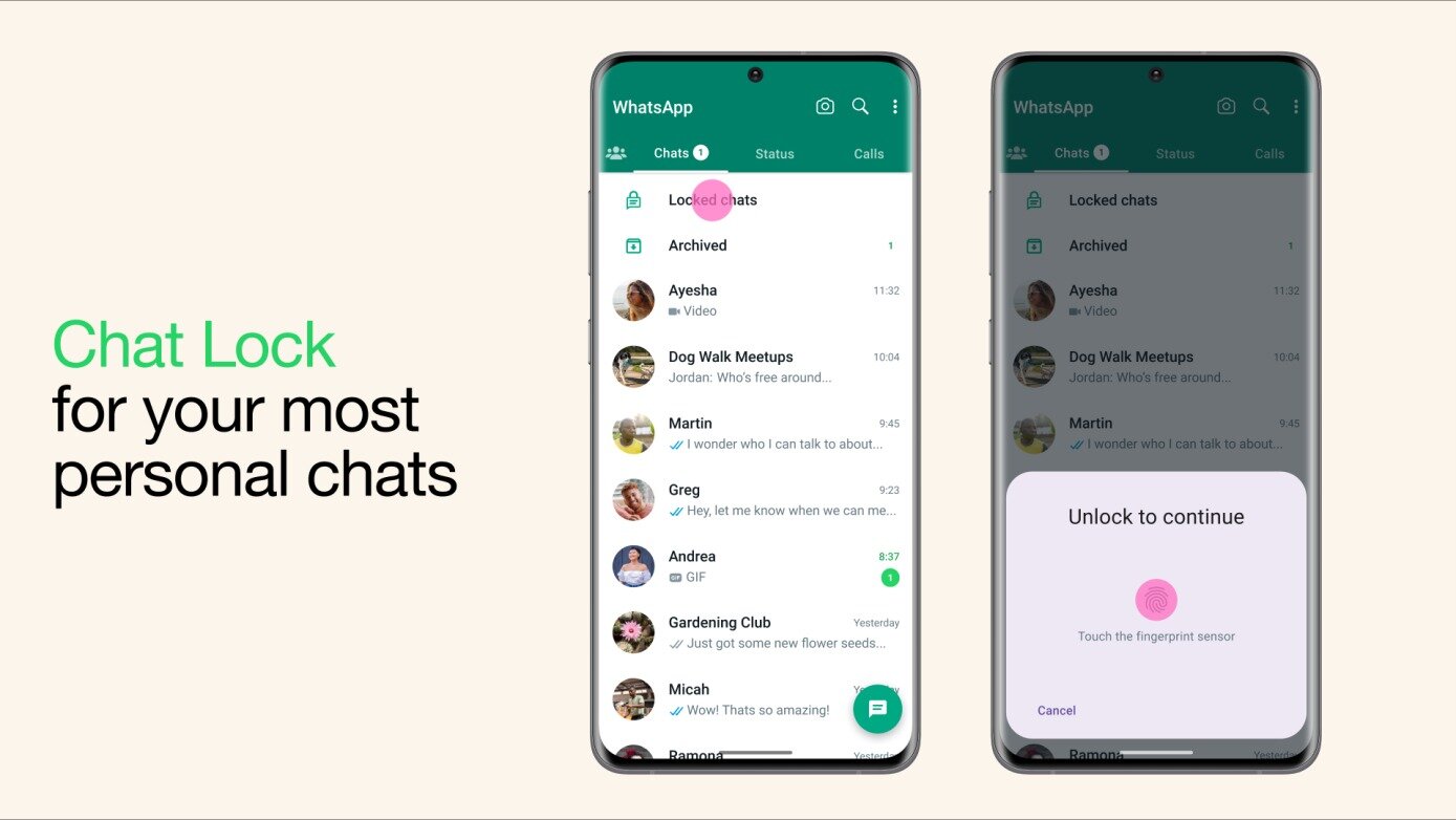 Το WhatsApp σας επιτρέπει τώρα να κλειδώνετε και να κρύβετε μεμονωμένες συνομιλίες