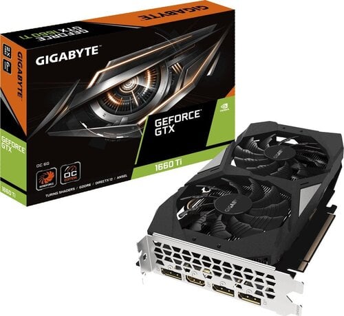 Περισσότερες πληροφορίες για "Gigabyte GeForce GTX 1660 Ti OC 6G"