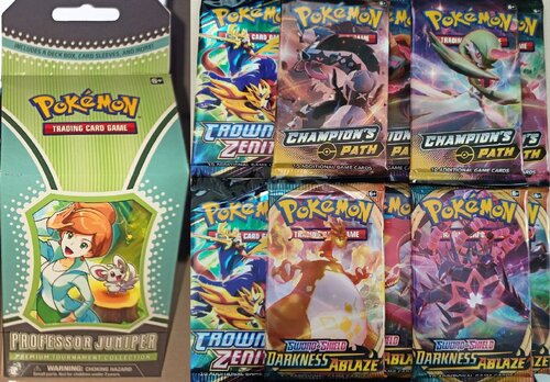 Περισσότερες πληροφορίες για "Pokemon TCG - Φακελάκια (Booster Packs) & Premium Tournament Collection: Professor Juniper"