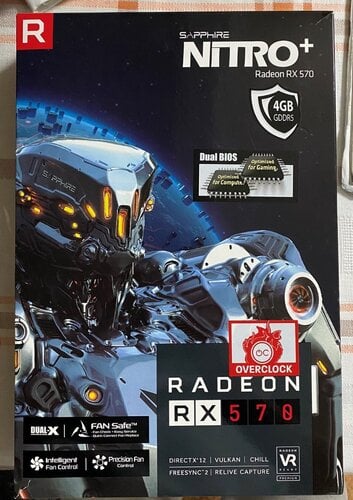 Περισσότερες πληροφορίες για "Sapphire NITRO+ Radeon RX 570 4GB"