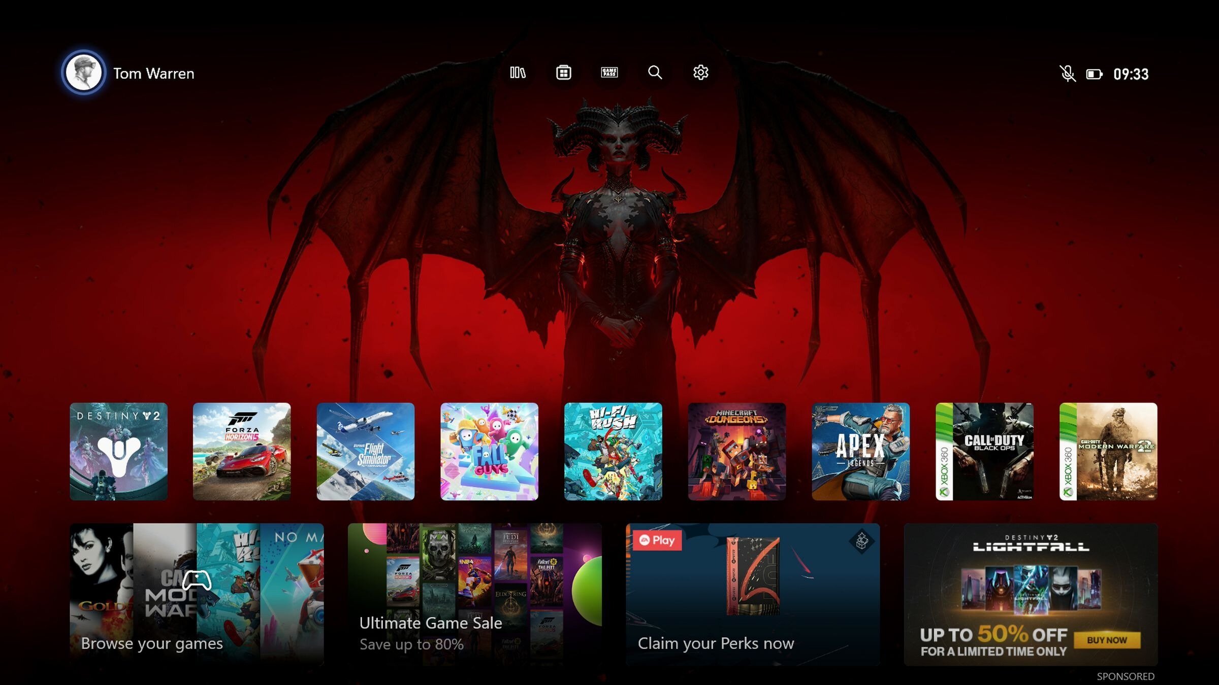 Το νέο Xbox Home UI της Microsoft είναι τώρα διαθέσιμο