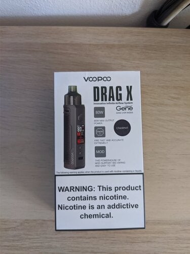 Περισσότερες πληροφορίες για "VooPoo Drag X Pod 4.5ml 80W - Chestnut"
