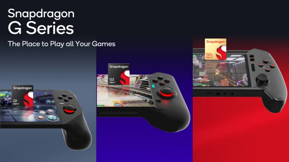 Περισσότερες πληροφορίες για "Η Qualcomm ανακοίνωσε τη σειρά Snapdragon G για φορητές παιχνιδοκονσόλες"