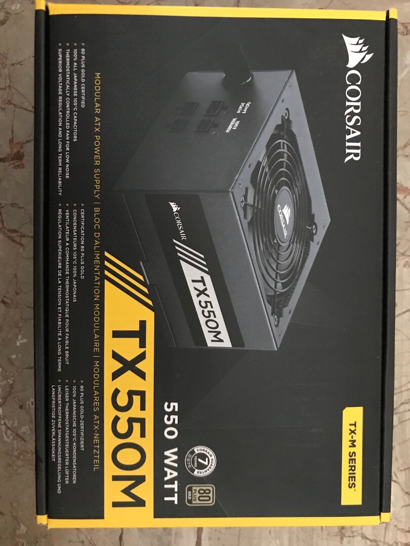 Corsair TX550M (550W) - Τροφοδοτικά - Insomnia.gr