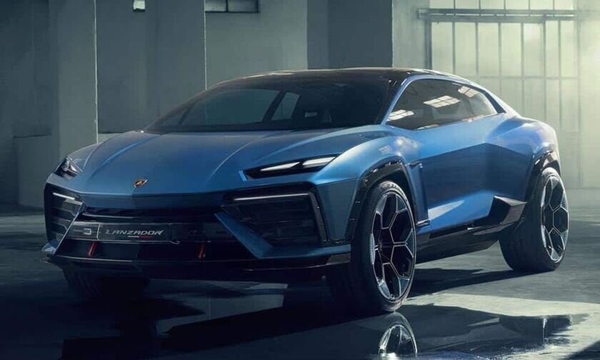 Με σχεδίαση εμπνευσμένη από διαστημόπλοια παρουσιάστηκε η νέα ηλεκτρική Lamborghini Lanzador