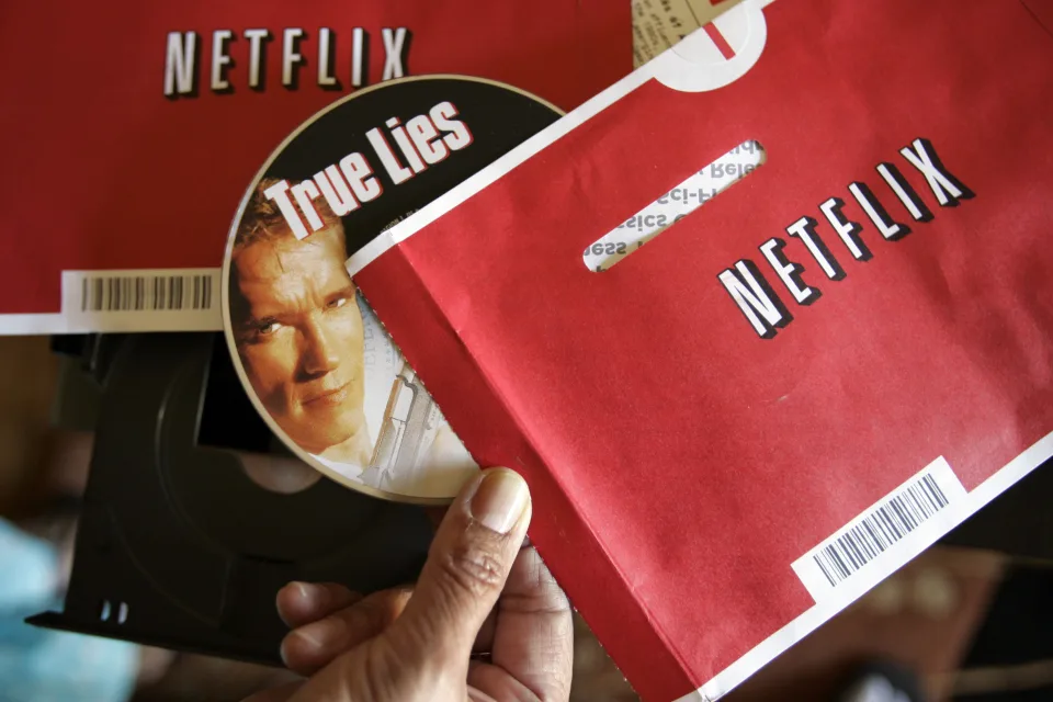 Τα DVD του Netflix στο χρονοντούλαπο της ιστορίας