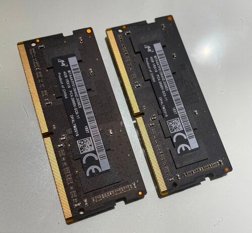 Περισσότερες πληροφορίες για "DDR4 2666 MHz SODIMM RAM modules"