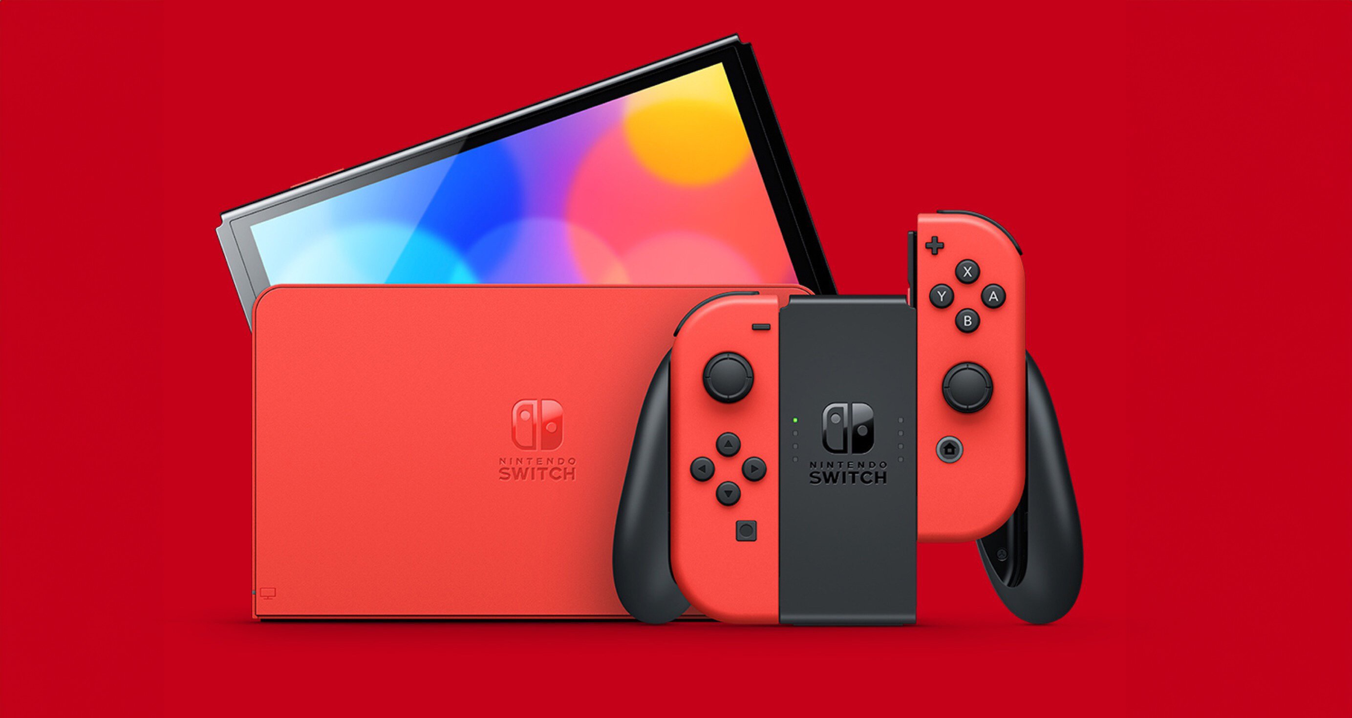 Η Nintendo παρουσίασε μία κατακόκκινη έκδοση του Switch OLED, τη Mario Red Edition!