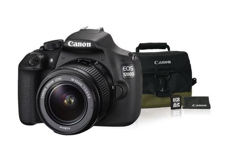 Περισσότερες πληροφορίες για "Καινούρια, σφραγισμένη DSLR Canon EOS 1200D Kit 18-55mm + τσάντα μεταφοράς + κάρτα μνήμης 8gb"