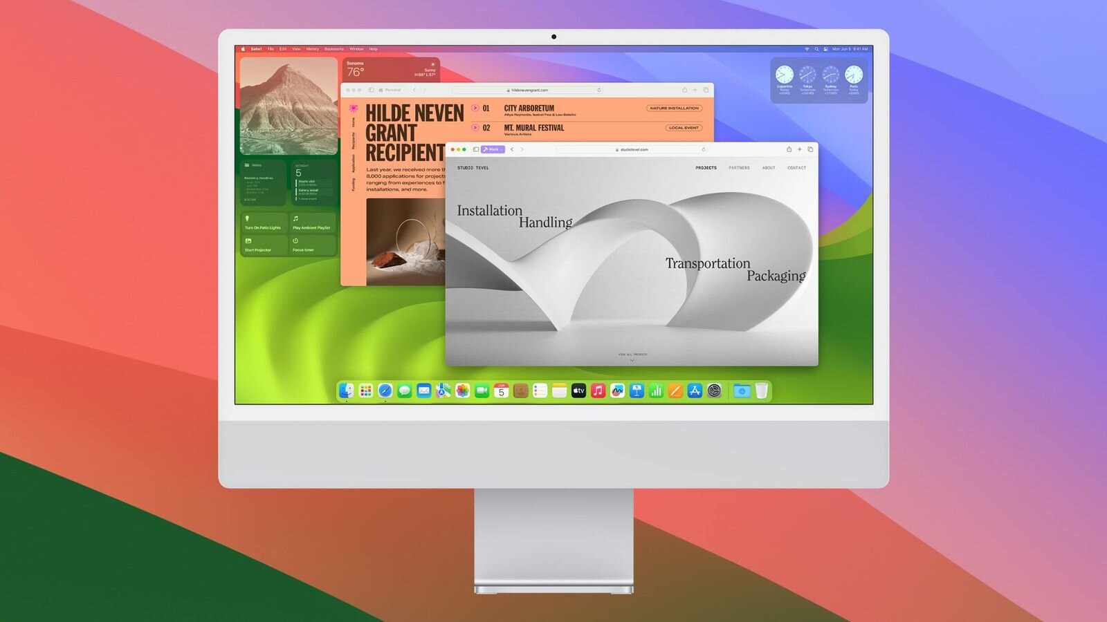 Στην κυκλοφορία το macOS Sonoma 14 με widgets τύπου iOS και Game Mode