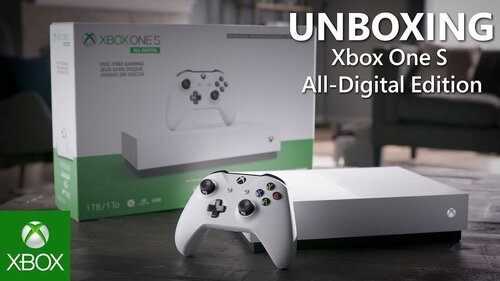 Περισσότερες πληροφορίες για "Microsoft Xbox One S All-Digital Edition"