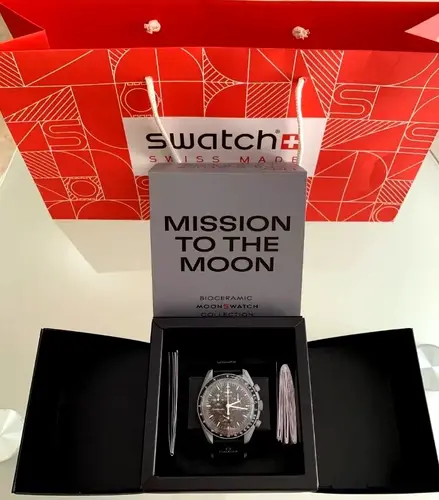 Περισσότερες πληροφορίες για "Ρολόι Swatch x Omega MoonSwatch "Mission to the Moon" Καινούργιο με Εγγύηση"