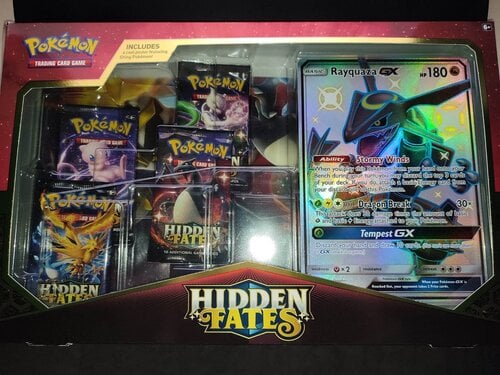 Περισσότερες πληροφορίες για "Pokemon TCG - Hidden Fates Premium Powers Collection Box - Secret/Ultra Rare & Reverse Holo κάρτες"