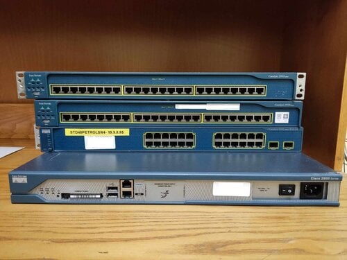 Cisco 2800 / 2950 / 3560 - home lab