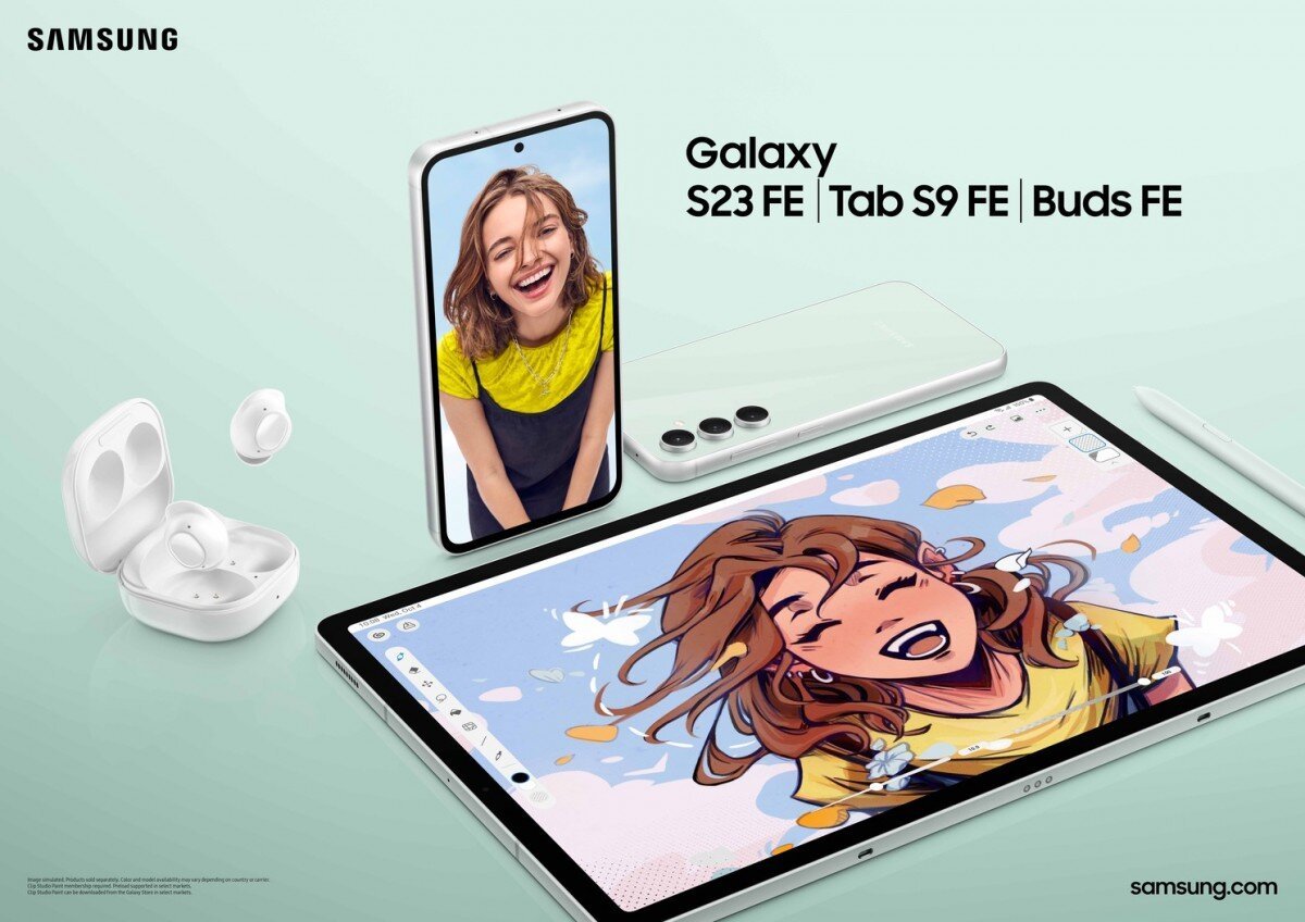 The new Samsung Galaxy S23 FE, Galaxy Tab S9 FE, and Galaxy Buds FE – Samsung