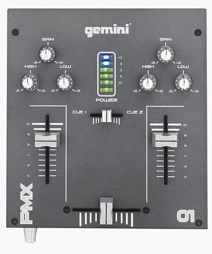 Περισσότερες πληροφορίες για "Gemini PMX01 2-Channel DJ Mixer"