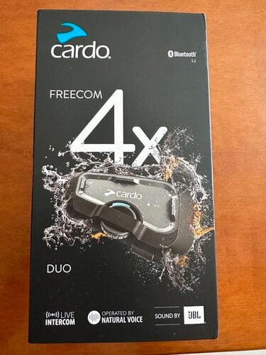 Περισσότερες πληροφορίες για "Cardo Freecom 4X Sound JBL Duo"