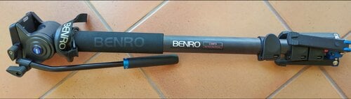 Περισσότερες πληροφορίες για "Benro Carbon Fiber Monopod with S4 video head (C48FD)"