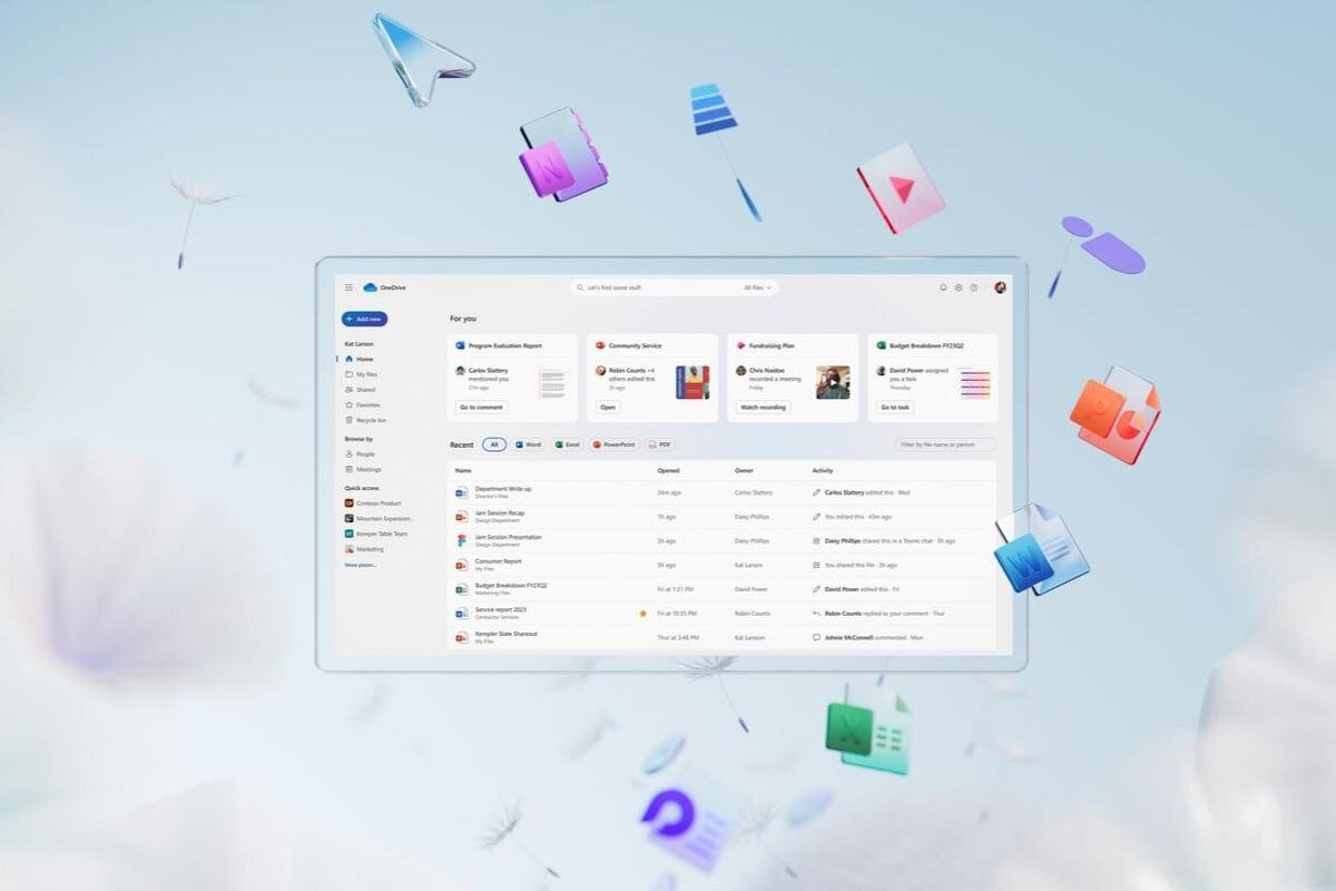 Microsoft: Το OneDrive αποκτά νέο σχεδιασμό, ενσωμάτωση του Copilot AI και πολλά άλλα
