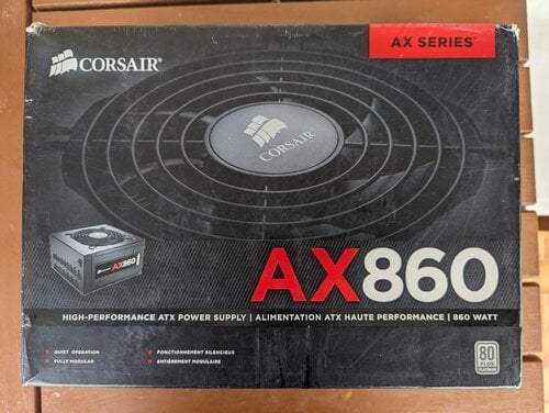Περισσότερες πληροφορίες για "CORSAIR AX 860W PLATINUM"