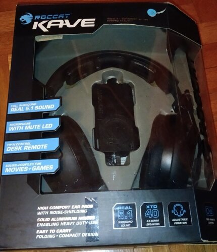 Περισσότερες πληροφορίες για "Ακουστικά - Headset Roccat Kave 5.1"