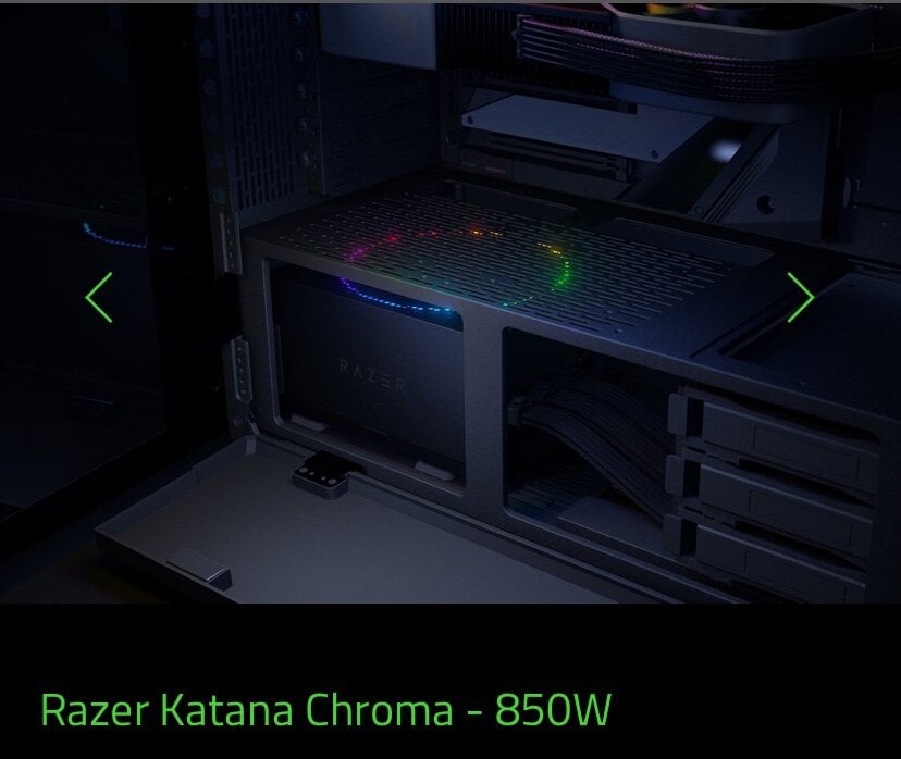 Razer Katana Chroma 850W - Τροφοδοτικά - Insomnia.gr
