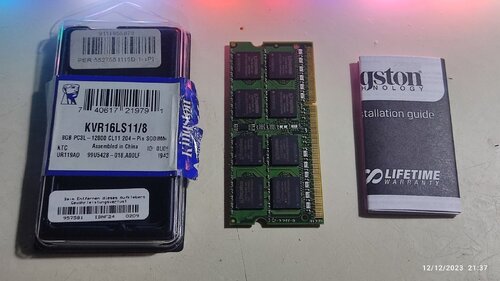 Περισσότερες πληροφορίες για "Kingston / 8GB DDR3 RAM / 1600 MT/s"