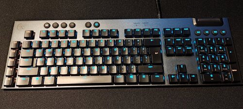 Περισσότερες πληροφορίες για "Logitech G815 tactile keyboard"