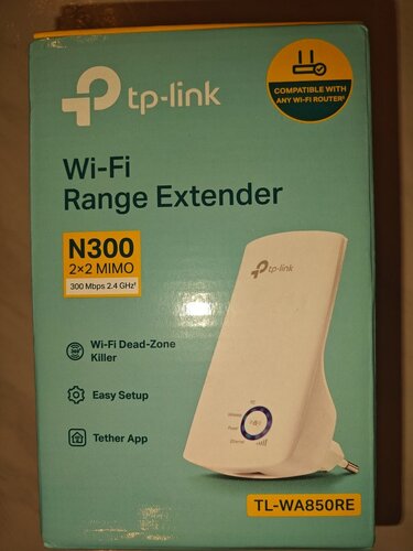 Περισσότερες πληροφορίες για "TP-LINK TL-WA850RE v7 WiFi Extender Single Band (2.4GHz) 300Mbps"