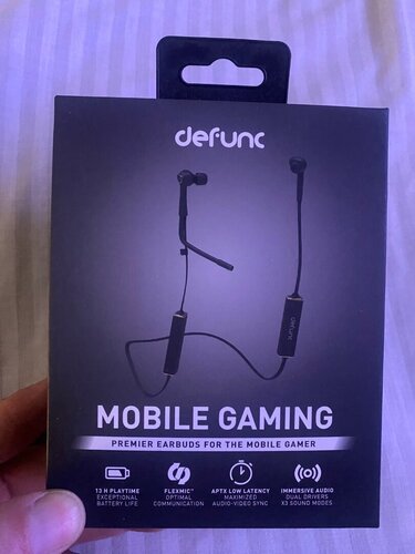 Περισσότερες πληροφορίες για "Defunc Mobile Gaming earbuds"