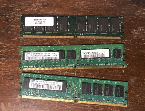 Περισσότερες πληροφορίες για "RAM DDR-DDR2 Θεσσαλονίκη 512MB ως 2GB"