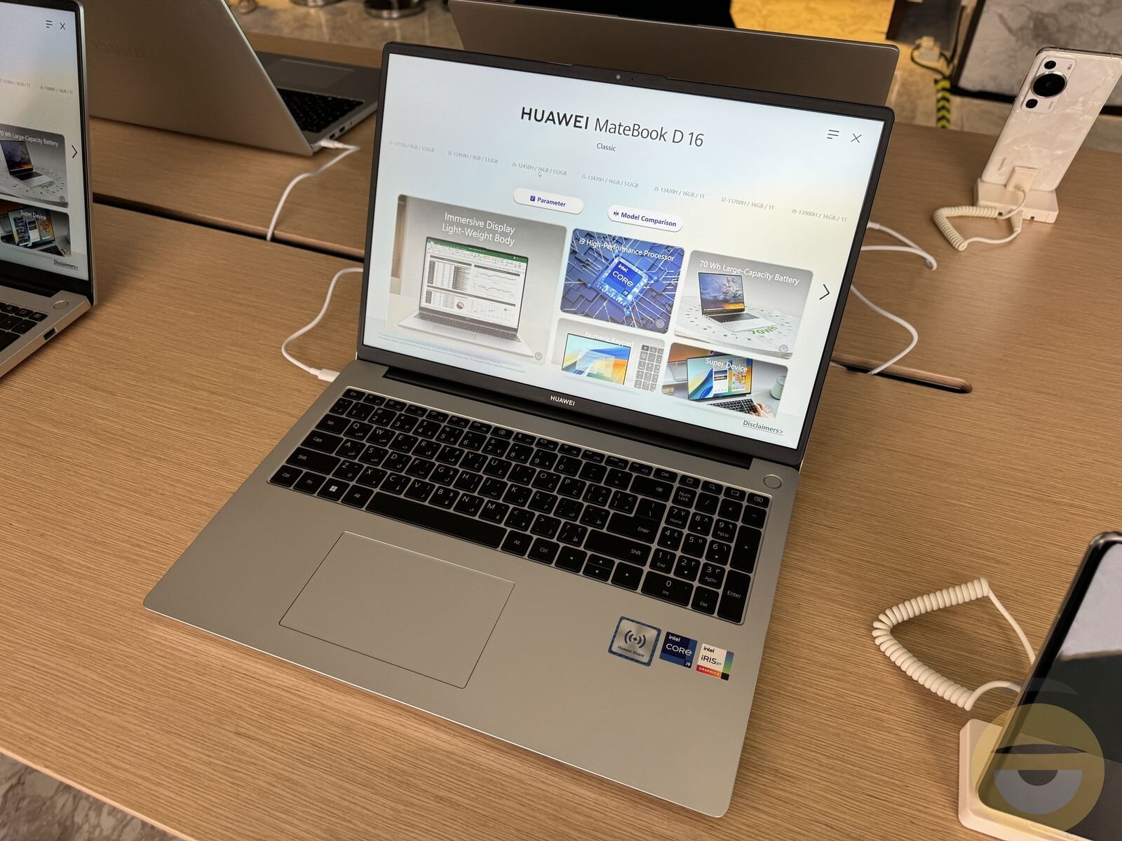 Περισσότερες πληροφορίες για "Huawei MateBook D 16 2024: Ο νέος φορητός υπολογιστής 16" έρχεται με εντυπωσιακή οθόνη και Intel Core i9 13ης γενιάς"