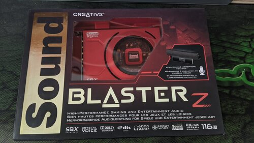 Περισσότερες πληροφορίες για "Creative Labs Sound Blaster Z"