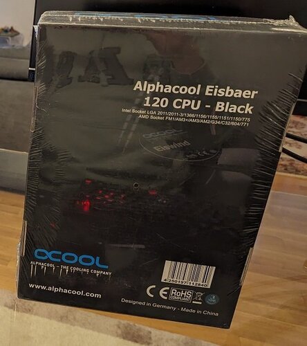 Περισσότερες πληροφορίες για "Alphacool Eisbaer 120"