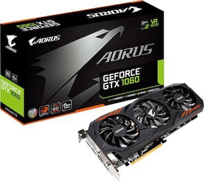 Περισσότερες πληροφορίες για "Gigabyte AORUS GeForce GTX 1060 Xtreme Edition 6G 9Gbps"