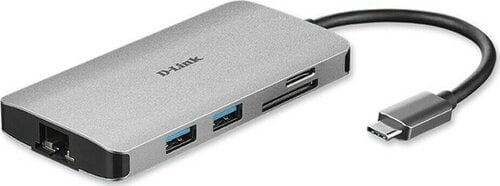 Περισσότερες πληροφορίες για "D-Link DUB-M810 8-in-1 USB-C with HDMI/Ethernet/Card Reader/Power Delivery Hub"