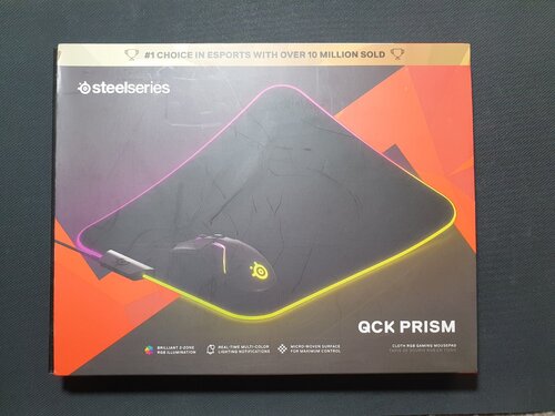 Περισσότερες πληροφορίες για "SteelSeries QCK PRISM Cloth Gaming Mouse Pad Medium 320mm"