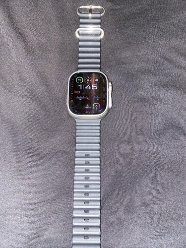 Περισσότερες πληροφορίες για "Apple Watch Ultra (49mm/Μεταλλικός/Τιτάνιο)"
