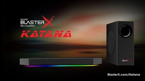 Περισσότερες πληροφορίες για "Creative Sound BlasterX Katana Soundbar"