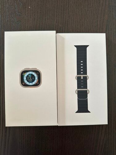 Περισσότερες πληροφορίες για "Apple Watch Ultra  49mm Midnight Ocean Band (49mm/Μεταλλικό/Τιτάνιο)"