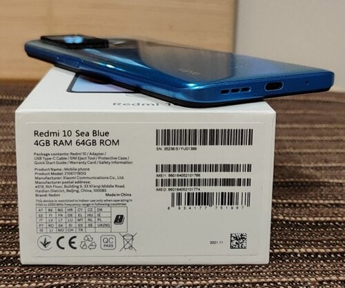 Περισσότερες πληροφορίες για "Xiaomi Redmi 10"
