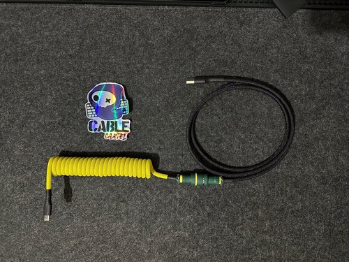 Περισσότερες πληροφορίες για "Custom coiled cable Type C - A"