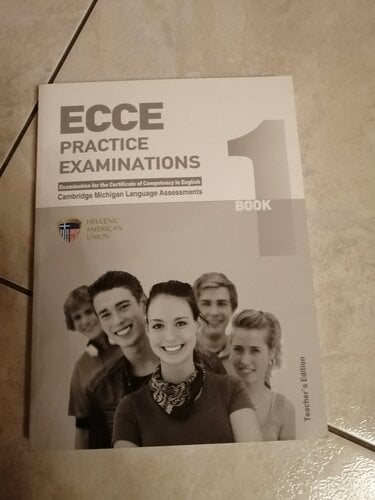 Περισσότερες πληροφορίες για "ECCE 1 Βιβλίο Αγγλικών Καθηγητή (Με απαντήσεις και Λύσεις του αντίστοιχου Βιβλίου Μαθητή)"