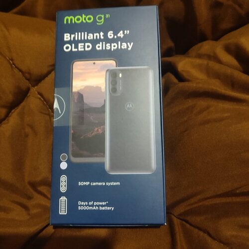 Περισσότερες πληροφορίες για "Motorola moto g31 (Μπλε/64 GB) baby blue"