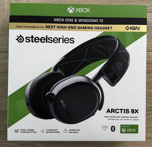 Περισσότερες πληροφορίες για "SteelSeries Arctis 9X Ασύρματο Over Ear Gaming Headset"
