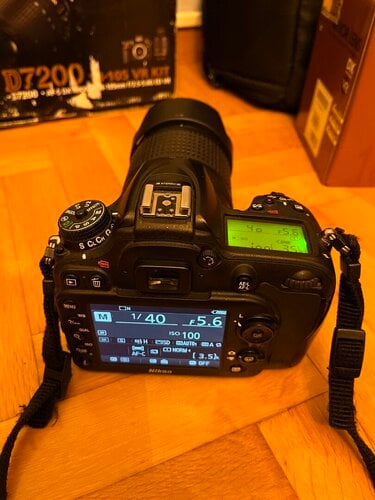 Περισσότερες πληροφορίες για "Nikon D7200 55 - 300 VR Lens Kit"