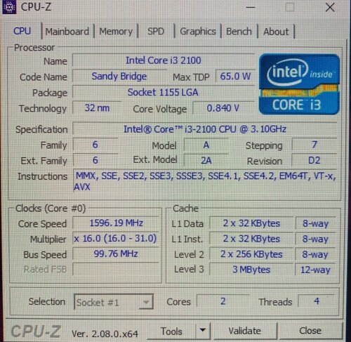 Περισσότερες πληροφορίες για "i3-2100 + Asus P8H61-MX + 6gb DDR3 RAM + NVIDIA GT 130 1gb"