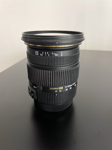 Περισσότερες πληροφορίες για "Sigma 17-50mm 2.8 for Nikon/Canon"