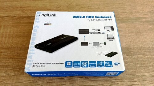 Περισσότερες πληροφορίες για "LOGILINK UA0040B 2.5'' IDE HDD/SSD ENCLOSURE USB 2.0 ALUMINIUM BLACK"