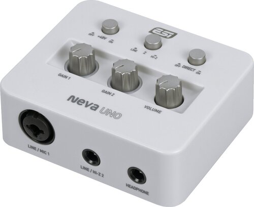 Περισσότερες πληροφορίες για "Neva Uno Audio Interface"